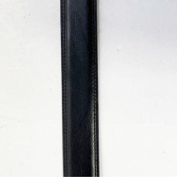 Mens Wearhouse Reversible Genuine Leather Belt Brown & Black 42" Long Polished G - Picture 5 of 6